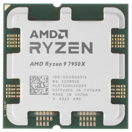 Процессор AMD Ryzen 9 7950X BOX без кулера (100-000000514WOF) серый