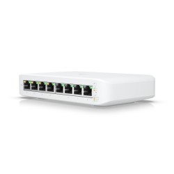 Коммутатор Ubiquiti UniFi Switch Lite 8 PoE (USW-Lite-8-POE-EU) белый