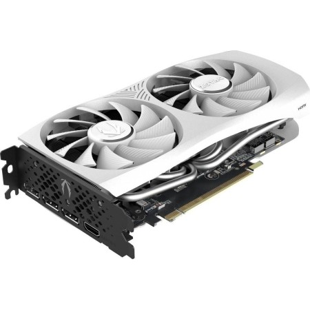 Видеокарта ZOTAC GeForce RTX 4070 Twin Edge OC White Edition (ZT-D40700Q-10M) 12 Гб белый