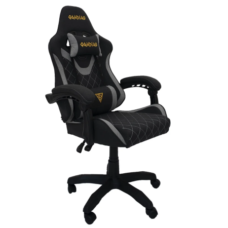 Кресло игровое Gamdias ZELUS E2 Weave (ZELUS E2 Weave L BG) черно-серый