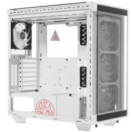 Корпус ADATA XPG BATTLECRUISER (BATTLECRUISER-WHCWW) белый