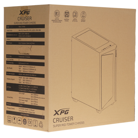 Корпус ADATA XPG CRUISER (CRUISERST-WHCWW) белый