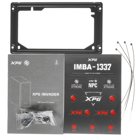 Корпус ADATA XPG INVADER (INVADER-BKCWW) черный