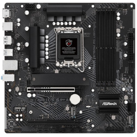 Материнская плата ASRock B760M PG Lightning черный