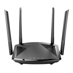 Wi-Fi роутер D-Link DIR-X1860 (DIR-X1860/RU/R1A) черный