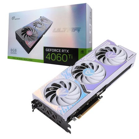 Видеокарта Colorful iGame RTX 4060 Ti Ultra W OC 8GB-V 8 Гб белый
