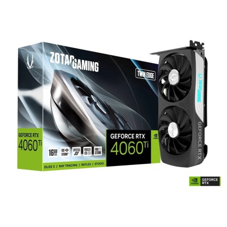 Видеокарта ZOTAC GAMING RTX 4060 Ti TE (ZT-D40620E-10M) 16 Гб черный