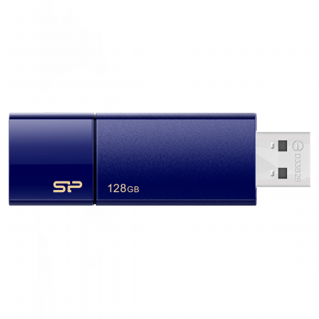 128 ГБ USB Флеш-накопитель Silicon Power Blaze B05 (SP128GBUF3B05V1D) синий
