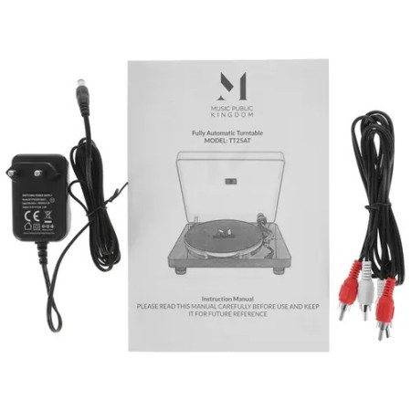 Виниловый проигрыватель Music Public Kingdom TT25AT черный