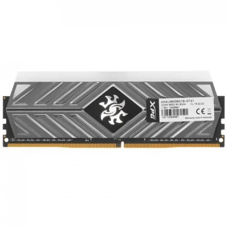 Оперативная память ADATA XPG SPECTRIX D41 RGB (AX4U36008G18I-ST41) 8 ГБ серый