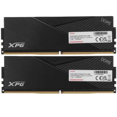 Оперативная память ADATA XPG Lancer (AX5U5600C3632G-DCLABK) 64 ГБ черный