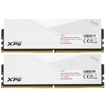 Оперативная память ADATA XPG Lancer RGB (AX5U7200C3416G-DCLARWH) 32 ГБ черный