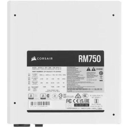 Блок питания Corsair RM750 White (CP-9020231-EU) белый