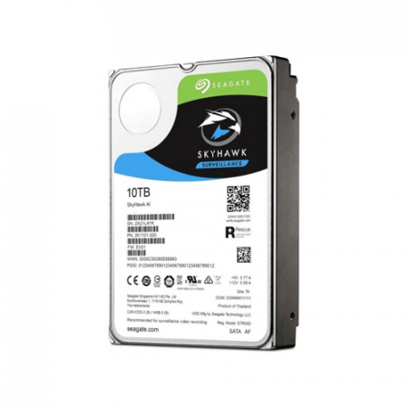 10 ТБ Жесткий диск Seagate SkyHawk (ST10000VE000) серый