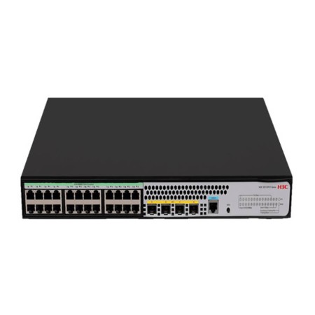 Коммутатор H3C LS5120V3-28P-HPWR-LI-GL черный