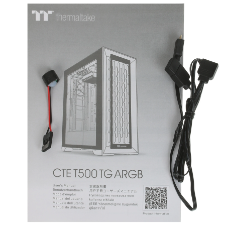 Корпус Thermaltake CTE T500 TG ARGB (CA-1X8-00F1WN-01) черный