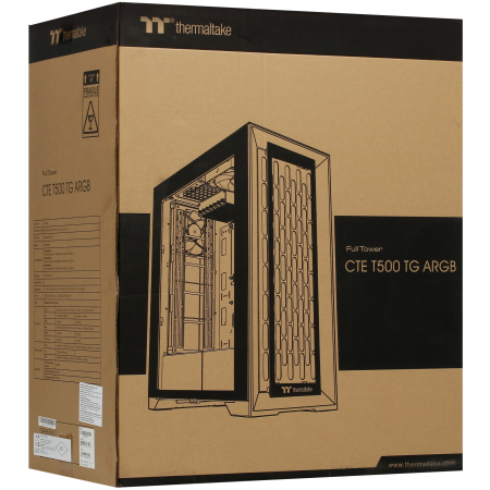 Корпус Thermaltake CTE T500 TG ARGB (CA-1X8-00F1WN-01) черный