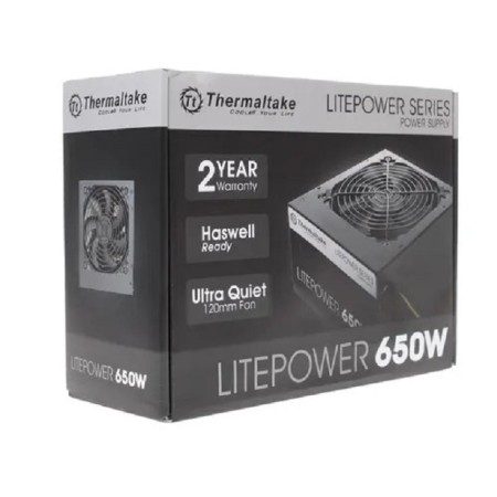 Блок питания Thermaltake Litepower 650W [LTP-0650P-2] черный