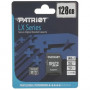 128 ГБ Карта памяти Patriot LX microSDXC (PSF128GMCSDXC10) + адаптер черный