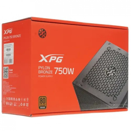 Блок питания A-Data XPG PYLON BRONZE 750W (PYLON750B-BKCEU) черный