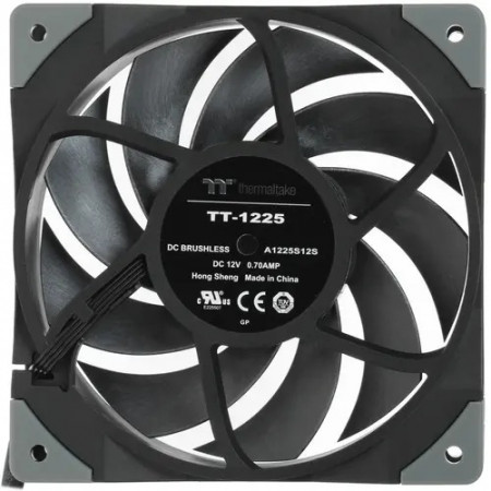 Комплект вентиляторов Thermaltake TOUGHFAN 12 Series Radiator Fan 2Pack (CL-F082-PL12BL-A) 2 шт черный