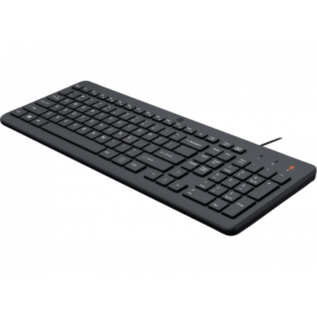 Клавиатура проводная HP 150 (664R5AA) черный