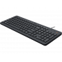 Клавиатура проводная HP 150 (664R5AA) черный