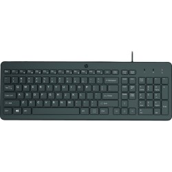 Клавиатура проводная HP 150 (664R5AA) черный