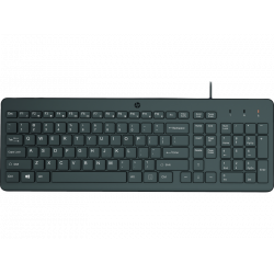 Клавиатура проводная HP 150 (664R5AA) черный