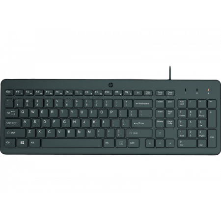 Клавиатура проводная HP 150 (664R5AA) черный
