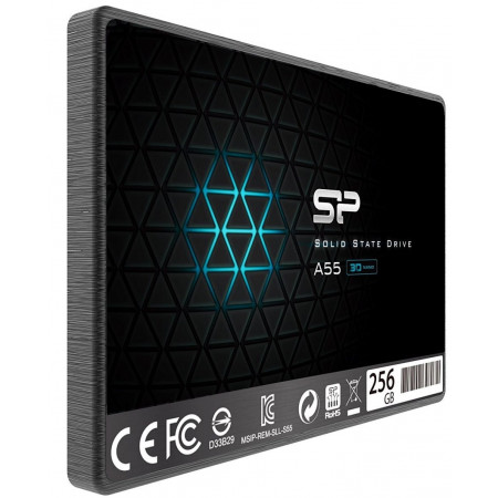 256 ГБ SSD диск Silicon Power Ace A55 (SP256GBSS3A55S25) черный