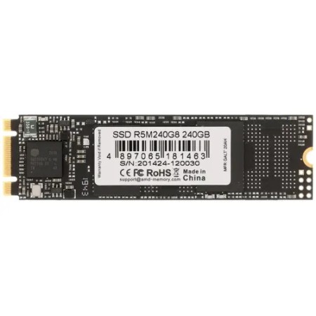 240 ГБ SSD диск AMD Radeon R5 Series (R5M240G8) черный