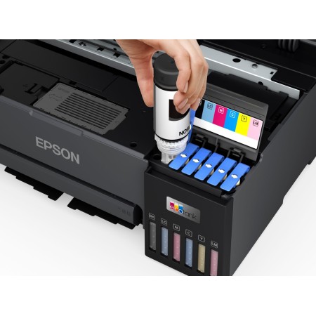 Принтер струйный Epson L8050 (C11CK37403) черный (без кабеля USB)