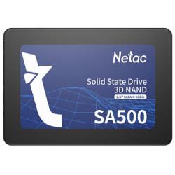 120 ГБ SSD диск Netac SA500 (NT01SA500-120-S3X) черный