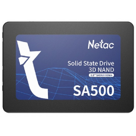 120 ГБ SSD диск Netac SA500 (NT01SA500-120-S3X) черный