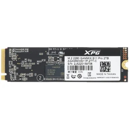 2000 ГБ SSD диск DATA XPG GAMMIX S11 Pro (AGAMMIXS11P-2TT-C) красный