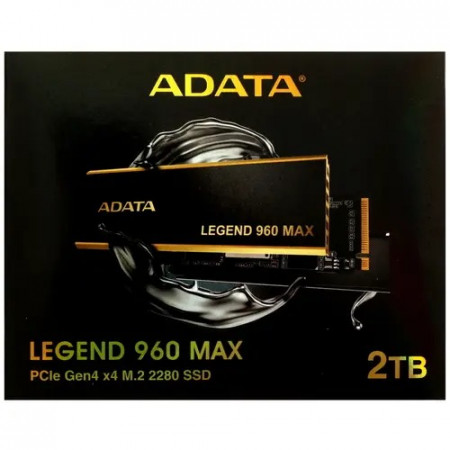 2000 ГБ SSD диск A-Data LEGEND 960 MAX (ALEG-960M-2TCS) черный