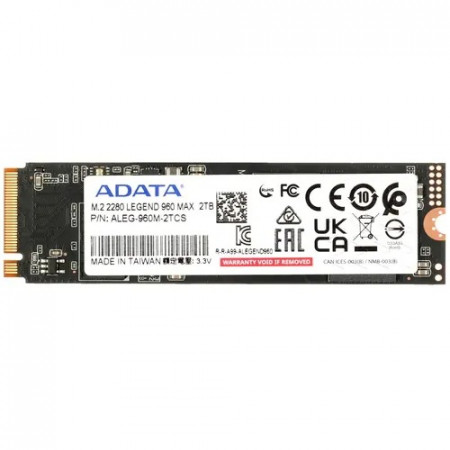 2000 ГБ SSD диск A-Data LEGEND 960 MAX (ALEG-960M-2TCS) черный