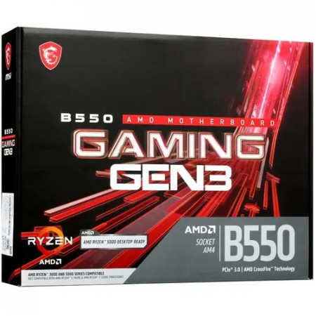 Материнская плата MSI B550 GAMING GEN3 черный