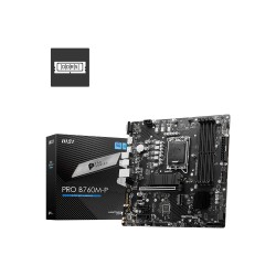 Материнская плата MSI PRO B760M-P черный