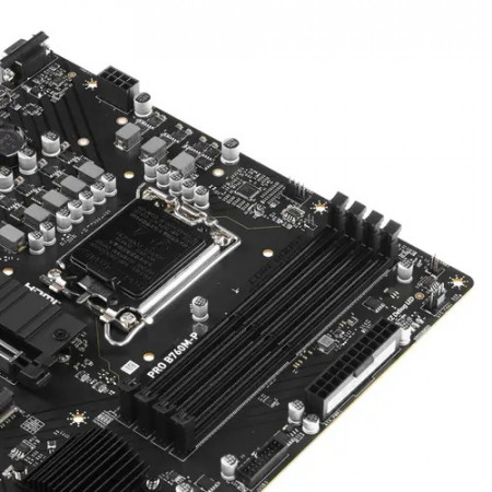 Материнская плата MSI PRO B760M-P черный