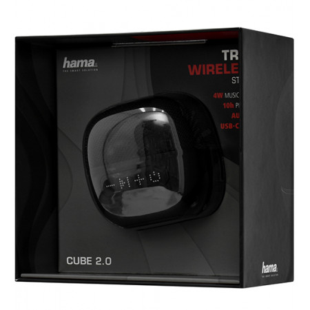 Колонка Hama Cube 2.0 (00188208) черный