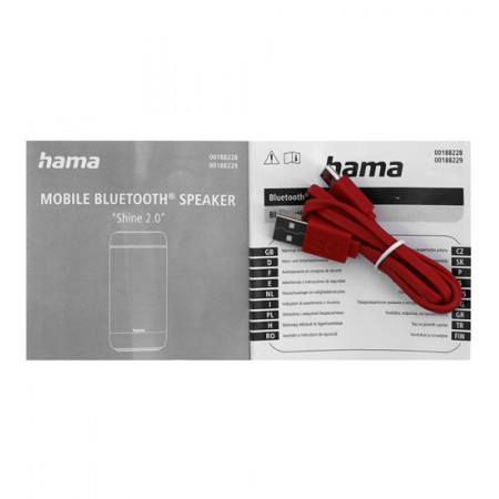 Колонка Hama Shine (00188228) черный