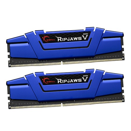 Оперативная память G.Skill RipJaws V (F4-2666C15D-16GVB) 16 ГБ синий