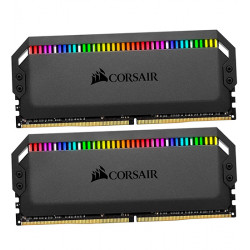 Оперативная память Corsair Dominator Platinum RGB (CMT16GX4M2D3600C18) 16 ГБ серый