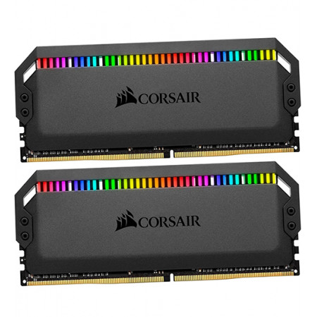 Оперативная память Corsair Dominator Platinum RGB (CMT16GX4M2D3600C18) 16 ГБ серый
