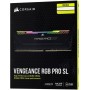 Оперативная память Corsair Vengeance RGB PRO SL (CMH16GX4M2D3600C18) 16 ГБ серый