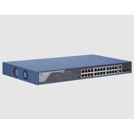 Коммутатор Hikvision DS-3E0326P-E/M(C) синий