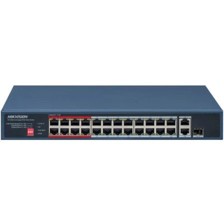 Коммутатор Hikvision DS-3E0326P-E/M(C) синий