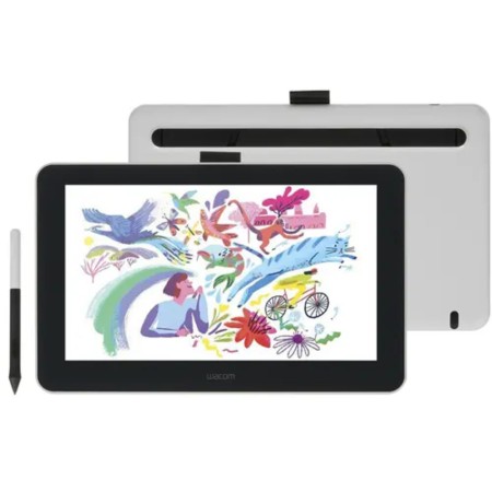Графический планшет Wacom One 13 pen display белый